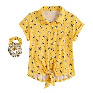 Girls short sleeve top size XL